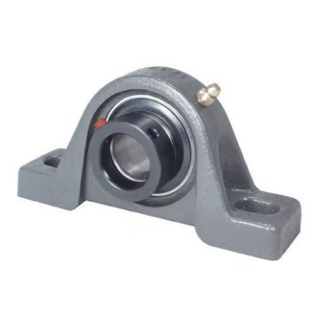 PEER Pillow Block Unit Cast Iron Low Shaft Height With Wide Inner Ring Eccentric Locking Collar Insert HCLP205-16